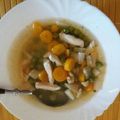 Levendula 🇭🇺 Cooksnap-ja, amikor elkészítette a(z) Zöldborsó ragu leves recept receptet.