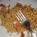 Cooksnap dari aisyatulmunawa untuk resep ⏪Mie Goreng Pedas⏩(burung dara)