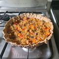 El cooksnap de Dani Raimon cuando hizo Masa integral para tartas y empanadas.