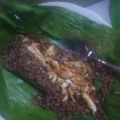 Cooksnap dari Nurul Adzkia Oktaviani untuk resep Nasi merah bakar isi ayam suwir
