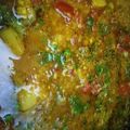 Sudha Agrawal का कुकस्नैप जब उन्होंने निमोना (Nimona recipe in Hindi) बनाया था।