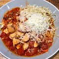 Satoshi Namai's cooksnap of when they made 15 Minute Chicken Pasta in a Garlic Tomato Sauce.