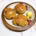金小希 的 英式蔓越莓司康 Cranberry Scone cooksnap