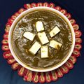 Neelam Gupta 's cooksnap of when they made Palak paneer.