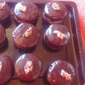 El cooksnap de Leticia Garcia cuando hizo Alfajores de chocolate y nuez al café. ¡Bañados!.