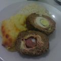 El cooksnap de Gerardo Mejia cuando hizo Albondigón de carne de res y pollo.