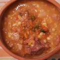 El cooksnap de Silvia D'Alessandro cuando hizo Locro criollo.