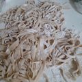 El cooksnap de Erica Chavez cuando hizo Fideos caseros.