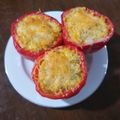 Cooksnap dari Blue Artic Wolf untuk resep Paprika Panggang Isi Daging Keju