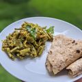 Kavita Ns's cooksnap of when they made Cluster beans coconut stir fry /Gawar ki sabji/ kothamara thoran.