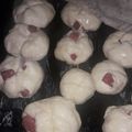 El cooksnap de Anahi Gonzalez cuando hizo Pancitos saborizados (salamín).