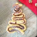 Cooksnap de Ναυσικά sur la recette Sapin feuilleté au nutella 🎄🎅