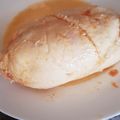El cooksnap de Sonia Rivas cuando hizo Pechuga de pollo rellena, asada al horno.