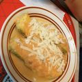 El cooksnap de Principiante Mx cuando hizo Calabacitas rellenas en caldillo de jitomate.