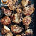 Cooksnap Dapur Yusfarisyia semasa beliau membuat Ayam Panggang 4 bahan (Sangat Simple).
