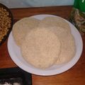 El cooksnap de Fátima Rolón cuando hizo Milanesas de soja.