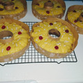 El cooksnap de Mariana Luján cuando hizo Rosca de Pascuas.