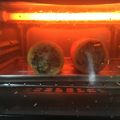 El cooksnap de Brandon Guzman cuando hizo Zucchini relleno con jamón y verduras.
