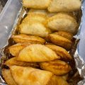 El cooksnap de Dina Luz cuando hizo Empanadas de maíz amarillo rellenas de carne molida.