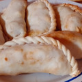 El cooksnap de Florencia Lione cuando hizo Empanadas de papas.