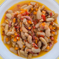 El cooksnap de Alex JC cuando hizo Alubias blancas con verduras.(Thermomix).