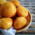Cooksnap dari iiswatizain untuk resep Roti Goreng Eggless Isi Kacang Ijo
