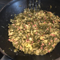 El cooksnap de Ismael Habib cuando hizo Acelgas rehogadas con jamón.