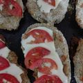 El cooksnap de Noelia Itati Benitez cuando hizo Milanesa de berenjena a la napolitana.