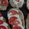 El cooksnap de Noelia Itati Benitez cuando hizo Milanesa de berenjena a la napolitana.