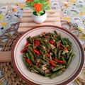 Cooksnap dari Dwiyani setiowati untuk resep Tumis kacang panjang dan tempe