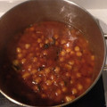 El cooksnap de Juan Mata cuando hizo Potaje de garbanzos de bote con espinacas y huevo cocido.