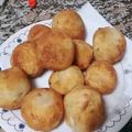El cooksnap de Karina Simon cuando hizo Bombitas de papas.