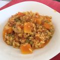 El cooksnap de Valentina C. Zapata cuando hizo Falso risotto de pescado y calabaza.