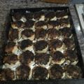 El cooksnap de Romina Margarita Dominguez cuando hizo Tortitas negras.