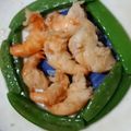 皮爺 的 甜豆炒蝦仁 cooksnap