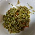 Cooksnap dari Mommy Bebe untuk resep Tumis Bunga Pepaya tidak pahit