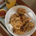 Cooksnap Maizatul Akma semasa beliau membuat Cucur jagung.