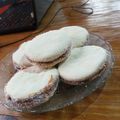 El cooksnap de Carolina Maidana cuando hizo Alfajores de maicena súper deliciosos ♥️♥️.