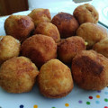 El cooksnap de Javi Santalices cuando hizo Croquetas ibéricas con huevo de codorniz.