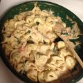 Chris Cash's cooksnap of when they made Spinach Tomato Tortellini.