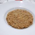 El cooksnap de Jennifer Marquez cuando hizo Risotto de ajo negro y parmesano con thermomix.