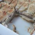 El cooksnap de Alicia Floranoff cuando hizo Sesos al horno gratinados con láminas de papas.