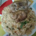 El cooksnap de Mónica Castro Suárez cuando hizo Arroz con Chancho.