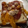 รูป Cooksnap ของ Wikanda Limthanapilak เมื่อเขาทำ Bacon Egg Cheese Topping Toast