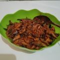 Cooksnap dari Julia Fitri untuk resep Tongkol Asap Suwir Masak Pete