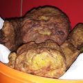 El cooksnap de Evelyn Correa Salorio cuando hizo Buñuelos de acelga y perejil.