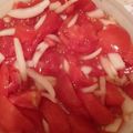Mónika Szoboszlai Cooksnap-ja, amikor elkészítette a(z) Paradicsomsaláta receptet.