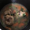 Cooksnap Nab’s Kitchen Diary semasa beliau membuat Sup Ayam.