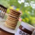 El cooksnap de Porota Potty cuando hizo La torre de pancakes más fácil, esponjosa y rica!!.