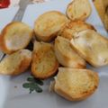 El cooksnap de Lorena Inostroza cuando hizo Pan de ajo.